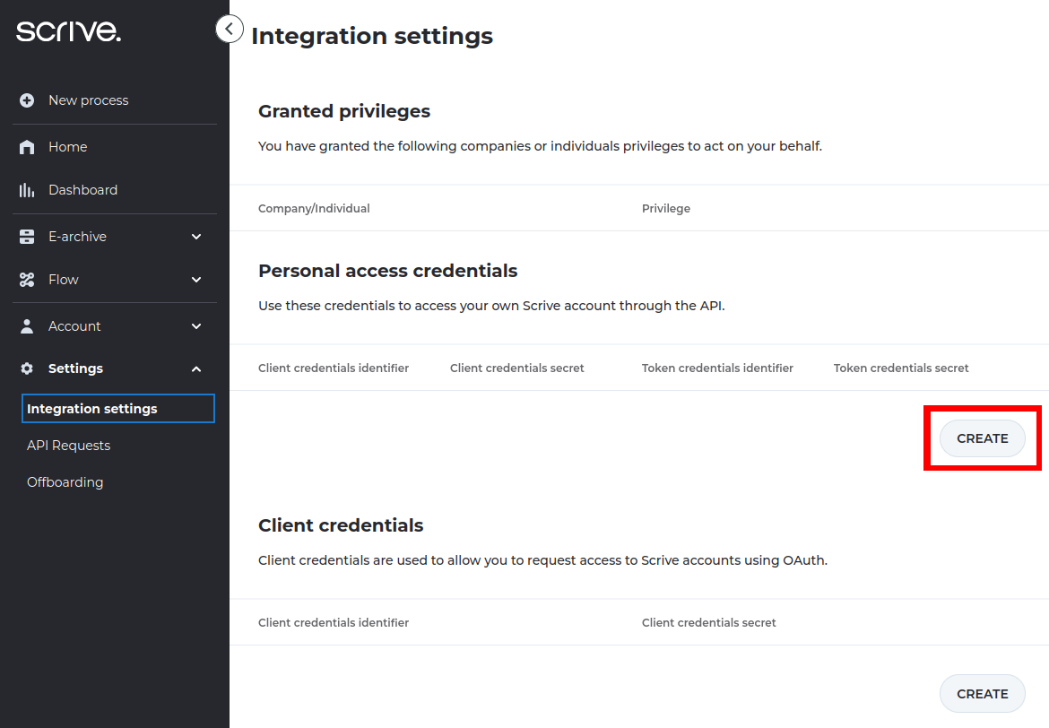 How to generate authentication tokens